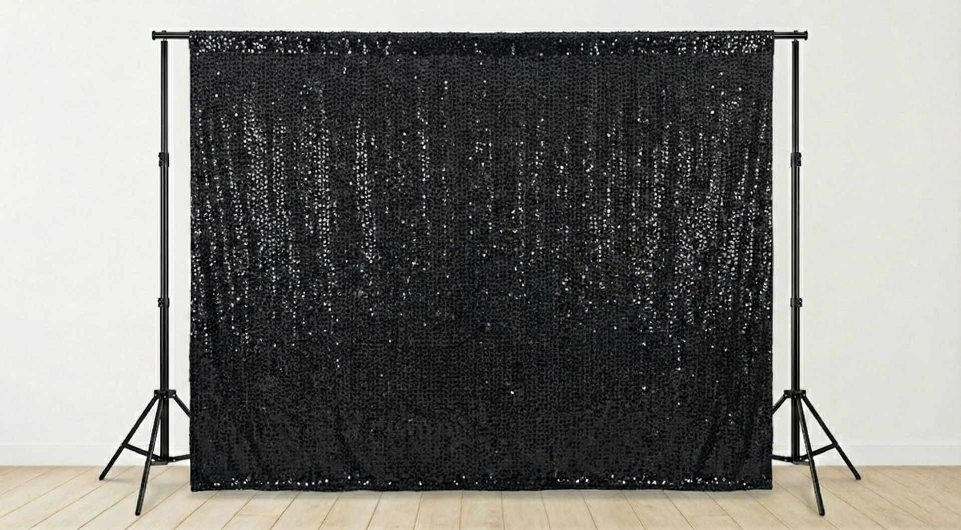 Onyx Sequin Backdrop
