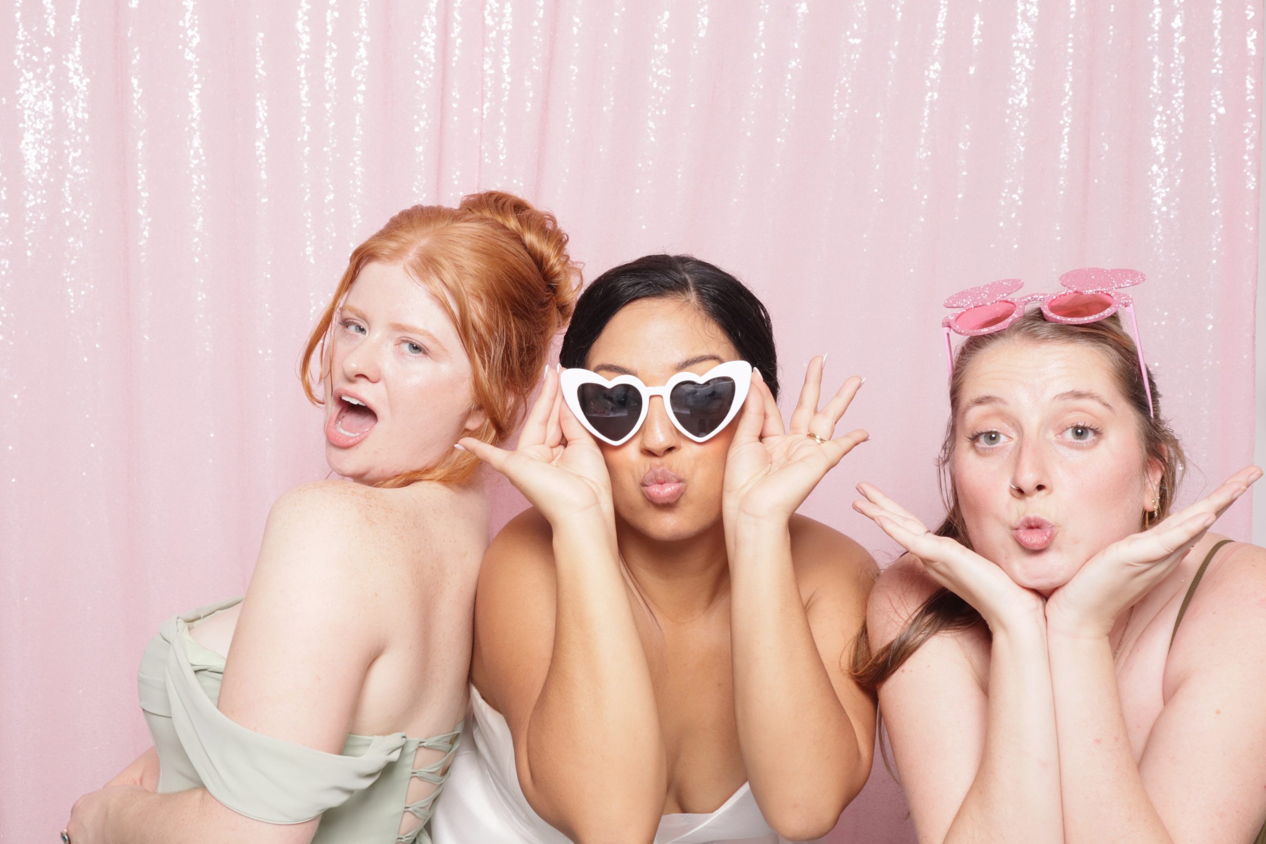 Blast Booths open air photo booth at wedding