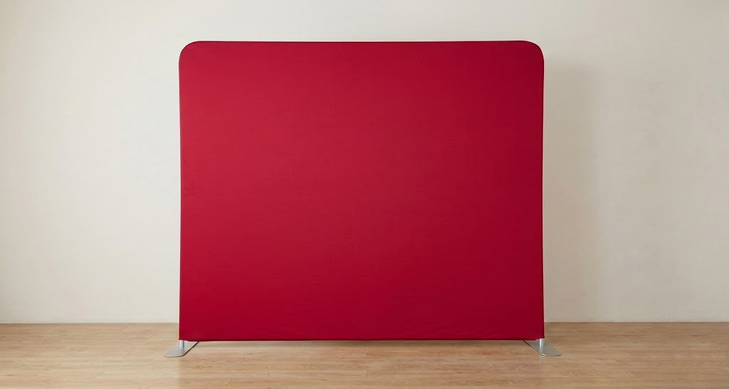 Red Tension Backdrop